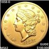Image 1 : 1858-O $20 Gold Double Eagle CHOICE BU