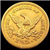Image 2 : 1852-O $2.50 Gold Quarter Eagle UNCIRCULATED