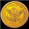 Image 2 : 1843-O $2.50 Gold Quarter Eagle CHOICE AU