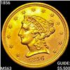 Image 1 : 1856 $2.50 Gold Quarter Eagle CHOICE BU