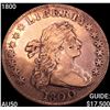 Image 1 : 1800 Draped Bust Dollar CLOSELY UNCIRCULATED