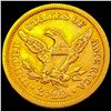 Image 2 : 1869-S $2.50 Gold Quarter Eagle CHOICE AU