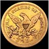 Image 2 : 1852-O $2.50 Gold Quarter Eagle UNCIRCULATED