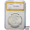 Image 1 : 1926-S Silver Peace Dollar PGA MS64