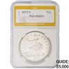 Image 1 : 1877-S Silver Trade Dollar PGA MS63+