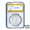 1891 Morgan Silver Dollar PGA MS64