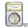 1882-O Morgan Silver Dollar PGA MS63