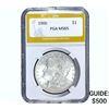 Image 1 : 1900 Morgan Silver Dollar PGA MS65