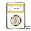 Image 1 : 1942 Walking Liberty Half Dollar PGA PR66