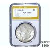 Image 1 : 1884-O Morgan Silver Dollar PGA MS65