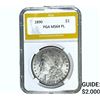 Image 1 : 1890 Morgan Silver Dollar PGA MS64 PL
