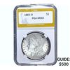 1883-O Morgan Silver Dollar PGA MS65