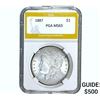 1887 Morgan Silver Dollar PGA MS65