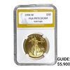 1994-W 1oz $50 Gold American Eagle PGA PR70 DCAM