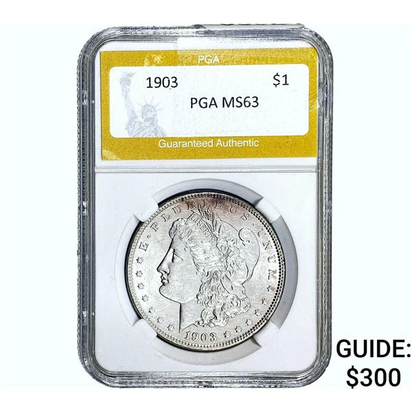 1903 Morgan Silver Dollar PGA MS63