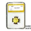 1907 $2.50 Gold Quarter Eagle PGA MS67