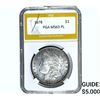Image 1 : 1878 Morgan Silver Dollar PGA MS63 PL