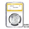 Image 1 : 1878-CC Morgan Silver Dollar PGA MS65