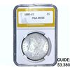 Image 1 : 1885-CC Morgan Silver Dollar PGA MS66