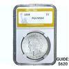 1934 Silver Peace Dollar PGA MS64