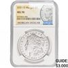 Image 1 : 2021-D Morgan Silver Dollar NGC MS70