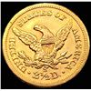 Image 2 : 1872-S $2.50 Gold Quarter Eagle UNCIRCULATED