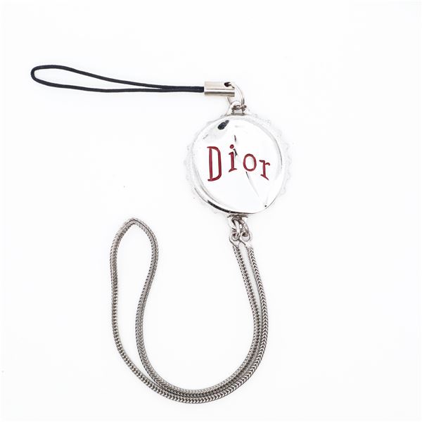 Christian Dior Bottle Cap Mobile Phone Charm Strap w/Box