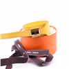 Image 6 : HermÃ¨s Epsom Leather Wrap Bracelet - Jaune with Gold Plated Tab