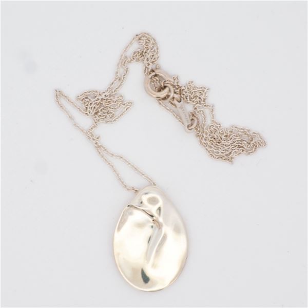 Tiffany & Co. Madonna Necklace in Sterling Silver 18"