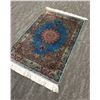Image 2 : highest quality Persian silk Gohm carpet 5' x 3'2"