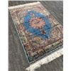 Image 3 : highest quality Persian silk Gohm carpet 5' x 3'2"