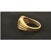Image 2 : APPROX 10K LADIES RING SET WITH RED STONE (4.8G)