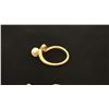 Image 2 : APPROX 10K LADIES RING SET WITH PEARL & TWO APPROX 14K PENDANTS (3.8G)