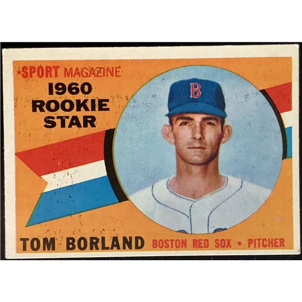 1960 TOM BORLAND ROOKIE CARD