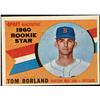 Image 1 : 1960 TOM BORLAND ROOKIE CARD