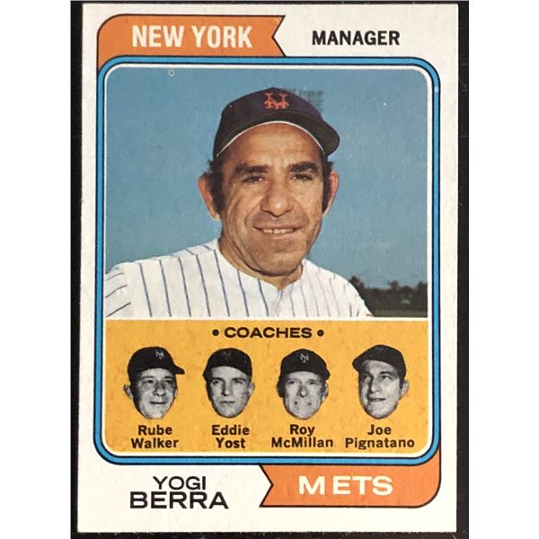 1974 TOPPS YOGI BERRA (HOF)