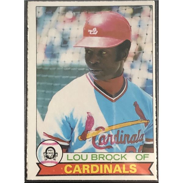 1979 O-PEE-CHEE LOU BROCK (HOF)