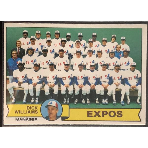 1979 O-PEE-CHEE MONTREAL EXPOS