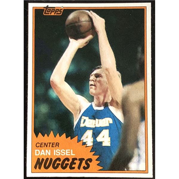 1981-82 TOPPS DAN ISSEL (HOF)
