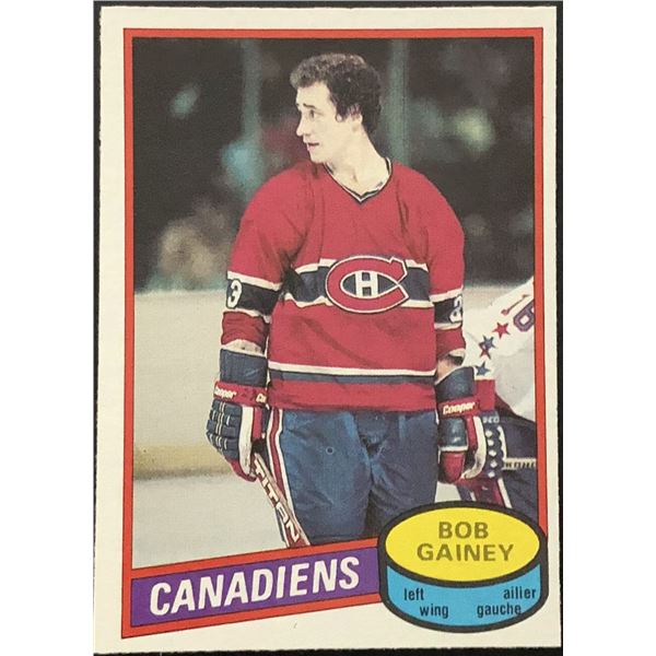 1980-81 O-PEE-CHEE BOB GAINEY (HOF)