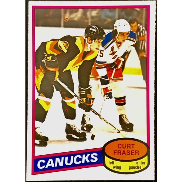 1980-81 O-PEE-CHEE CURT FRASER