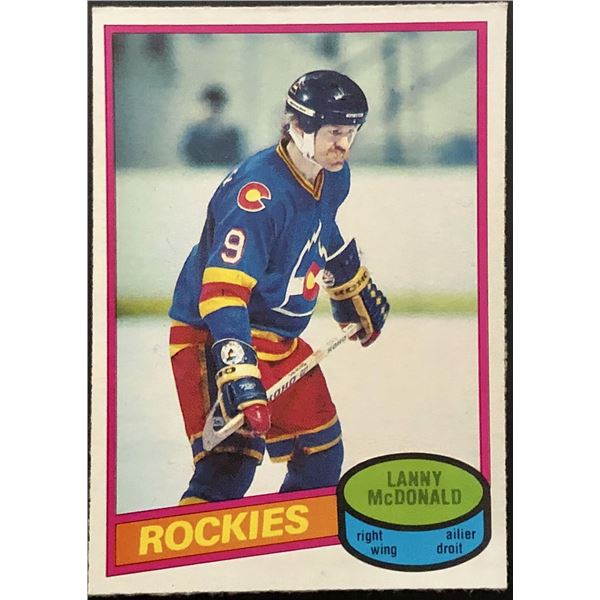 1980-81 O-PEE-CHEE LANNY McDONALD (HOF)