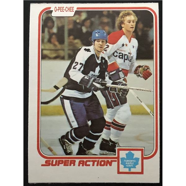 1981-82 O-PEE-CHEE DARRYL SITTLER (HOF)