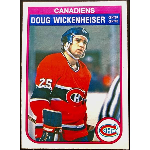 1982-83 O-PEE-CHEE DOUG WICKENHEISER