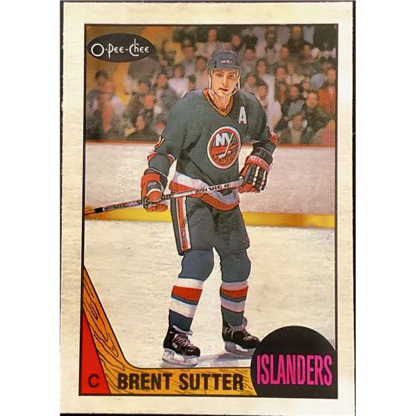 1987-88 O-PEE-CHEE BRENT SUTTER
