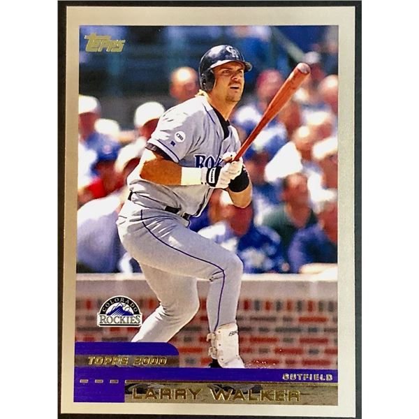 2000 TOPPS LARRY WALKER (HOF)