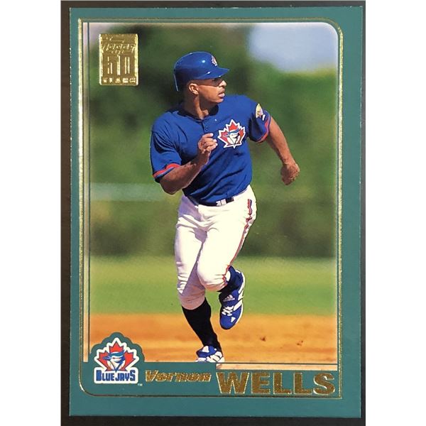 2001 TOPPS VERNON WELLS ROOKIE CARD