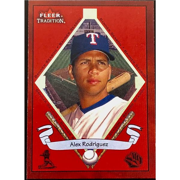 2002 FLEER TRADITION ALEX RODRIGUEZ