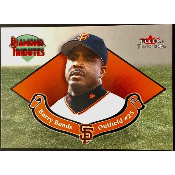 2002 FLEER TRADITION BARRY BONDS