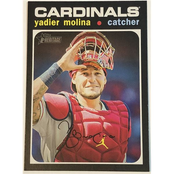 2020 TOPPS HERITAGE YAD MOLINA